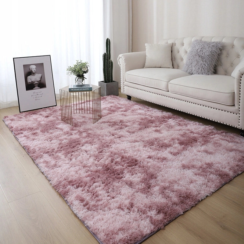 Tappeto rosa morbido e soffice 120x170 cm spesso