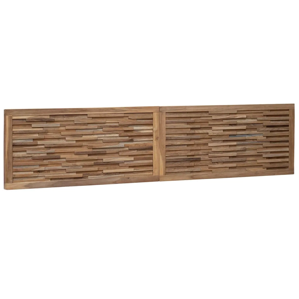 Testiera | Testata Naturale Legno di teak solido
