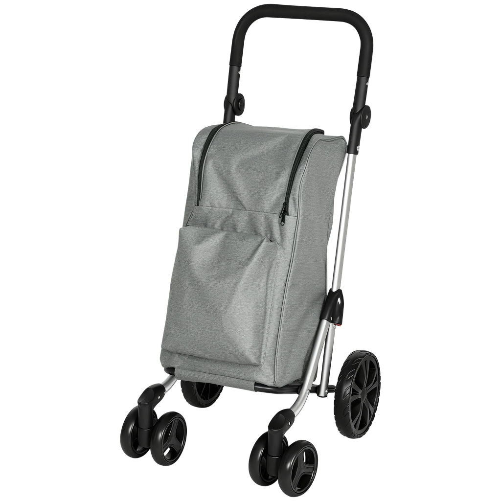 Carrello Pieghevole ¨C Minimal ¨C Grigio 44x58x100 cm