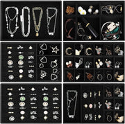 Set di foglie di decorazione in 6 pezzi in nero premium