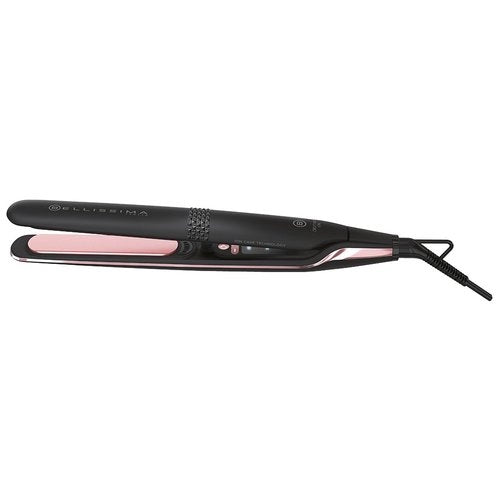 Bellissima imetec piastra creativity ion, capelli lisci o mossi, ionizzatore, rivestimento ceramica diamond e cheratina, 5 temperature 150/230°c con funzione memory - 11875