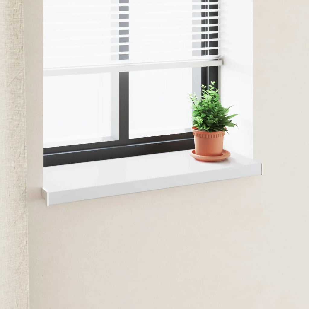 Soglia della Finestra Bianco 100 x 35 x 4,5 cm PVC 42046812