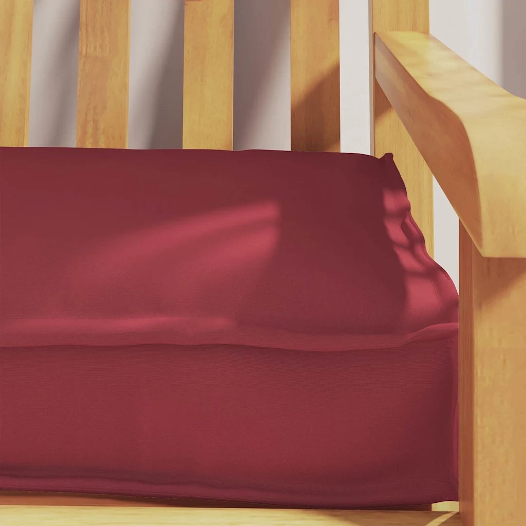 Cuscino per pallet Rosso Vino 180 x 40 x 8 cm Tessuto Oxford 42001674