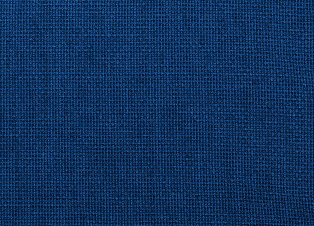 Set Cuscini Coprisedia Imbottiti Sfoderabili Modello Intreccio Made In Italy - Aletta 6Pz - Blu