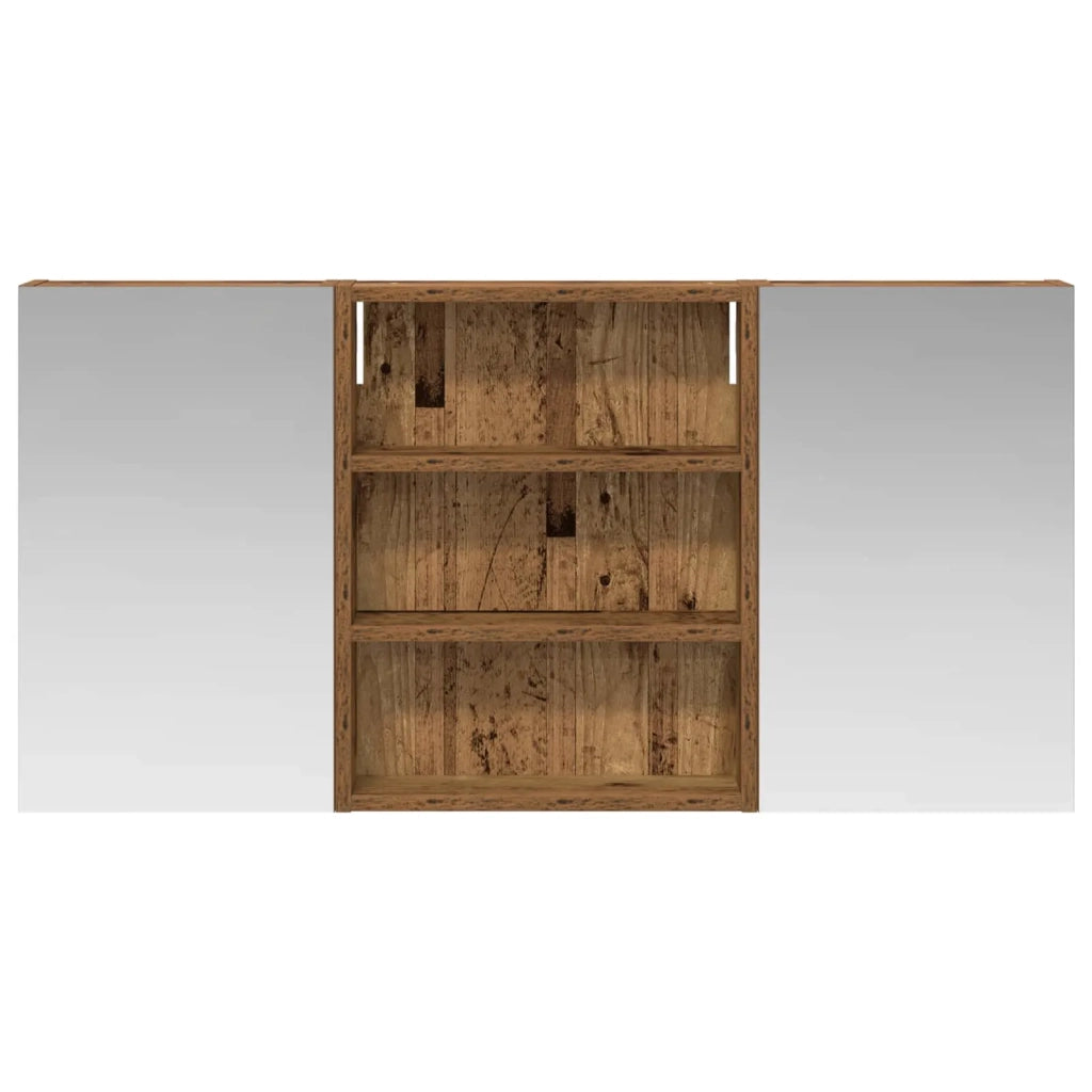 Set di Armadi da Bagno con lo scaffale 3 pcs 100 x 10,5 x 50 cm 3403686