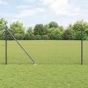 Palo della recinzione Grigio 10 x 1 m (rete 40 x 40 mm) 3351177