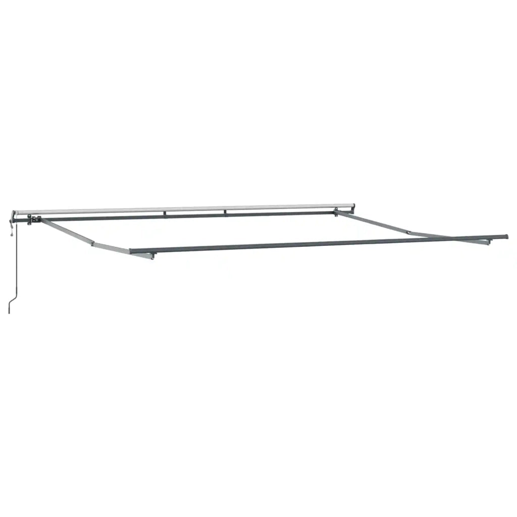 Tenda Retrattile Verde e Bianco 450 × 300 cm 3331073