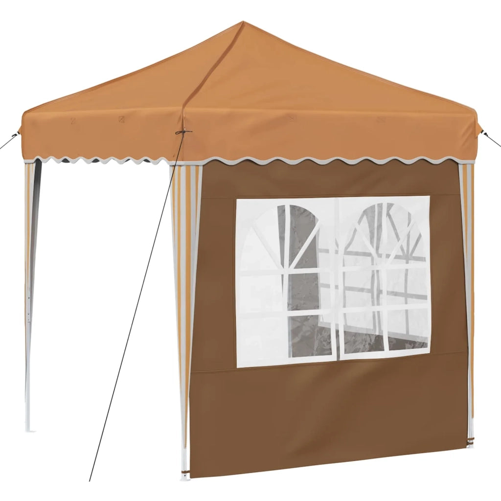 Tenda per feste a pop-up-Gazebo Beige 195 x 195 x 245 cm 389897