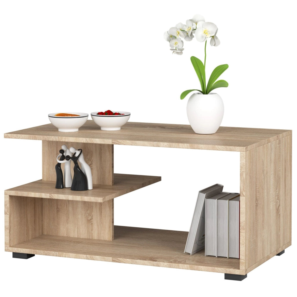 Tavolino da caffè AKORD PIN Sonoma Quercia 90 cm 90x51x45 cm