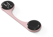 Altoparlante bianco con guida a botte, adatto per posizionamento sotto il cuscino, promuove il sonno e riduce l'agitazione. Ideale per dormitori leggeri, viaggiatori e meditatori - Rosa.