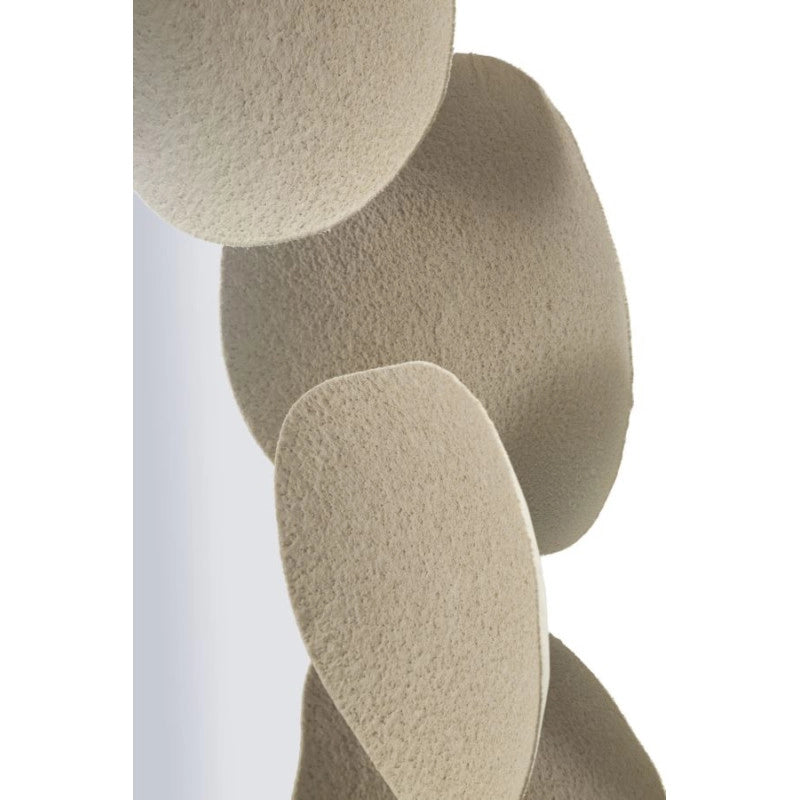Specchio Da Muro Dune cm 85x7,5x85 (misura Specchio cm ø 62)