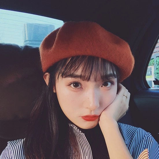 Baret per donne, cappello multifunzionale per studentesse, stile retro