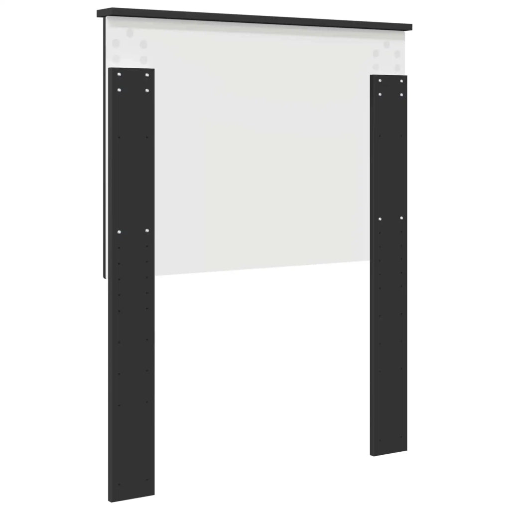 Testiera | Testata con Testiera | Testata Rovere Nero 75 cm Legno multistrato
