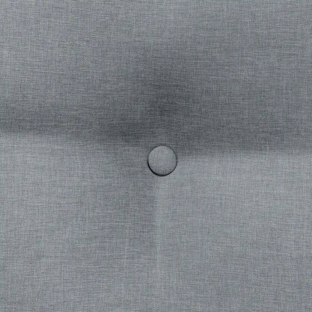 Cuscino per Schiena Grigio chiaro 60 x 24 x 50 cm Tessuto 42014383