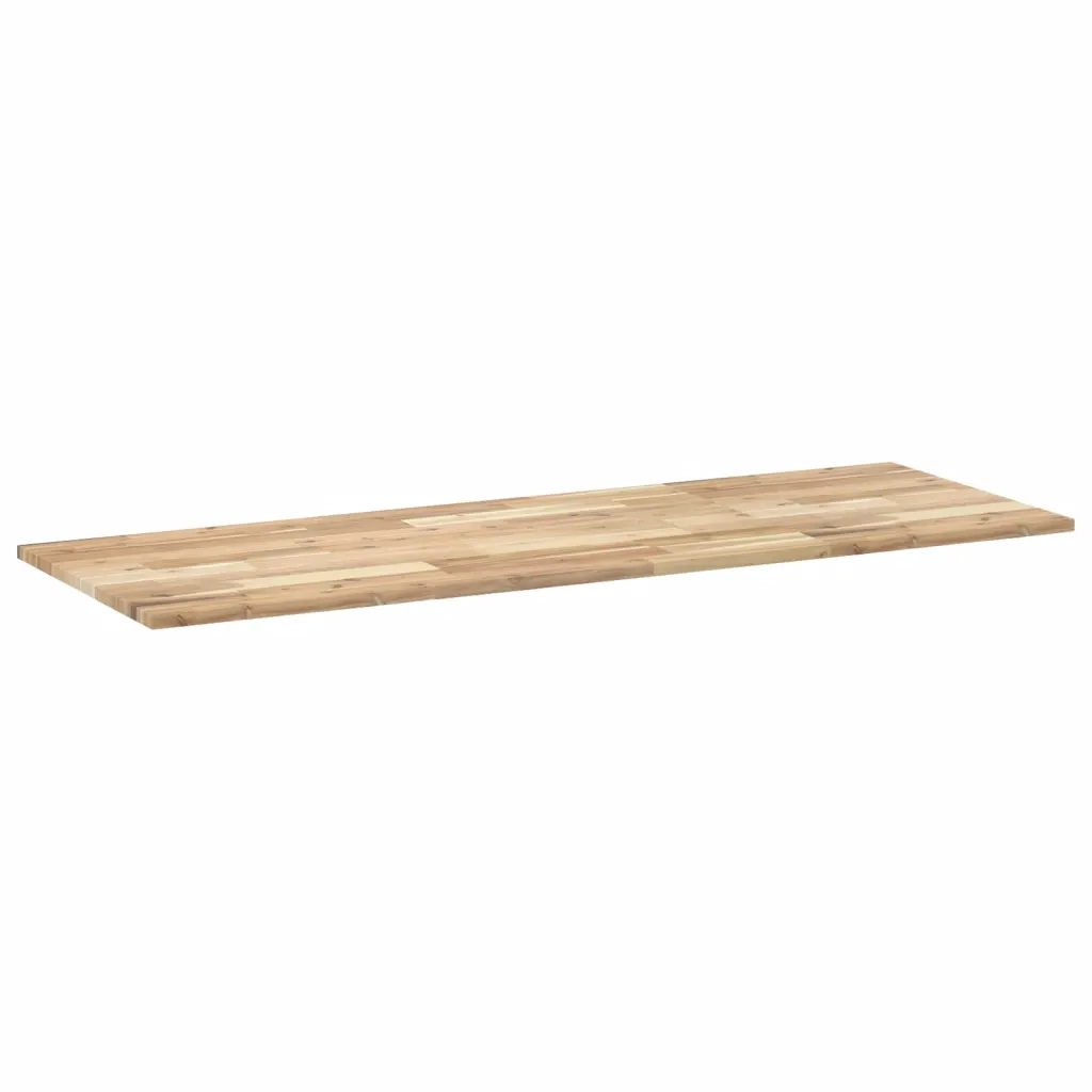 Piano da Bagno Non Trattato 140x50x2cm Legno Massello di Acacia 3279665