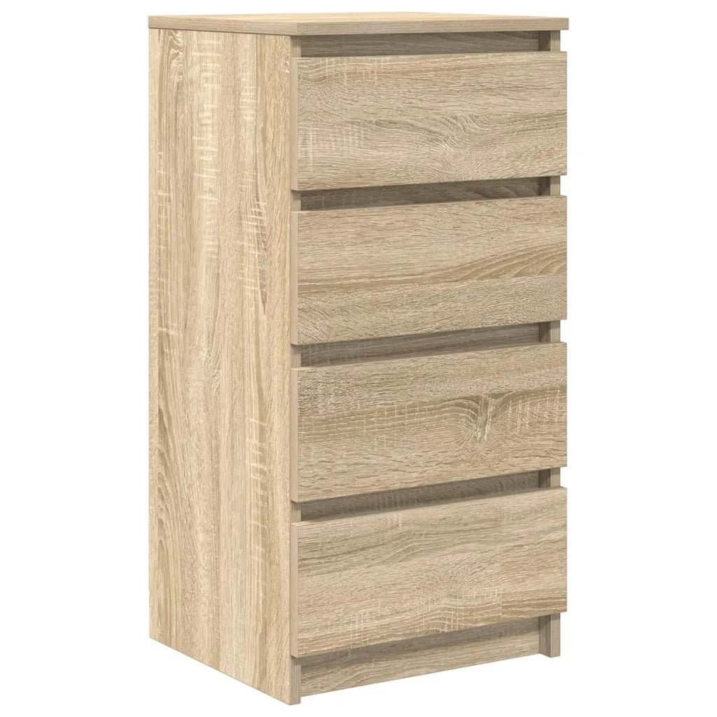 Credenza | Madia | Buffet da pranzo | Armadio da pranzo Rovere Sonoma 37,5x35x76 cm in Legno Multistrato