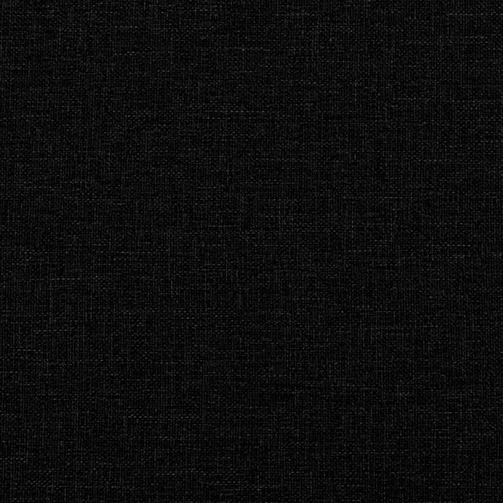 Chaise Longe con Gonna con cuscino 3 pz Nero Tessuto CFW9449497