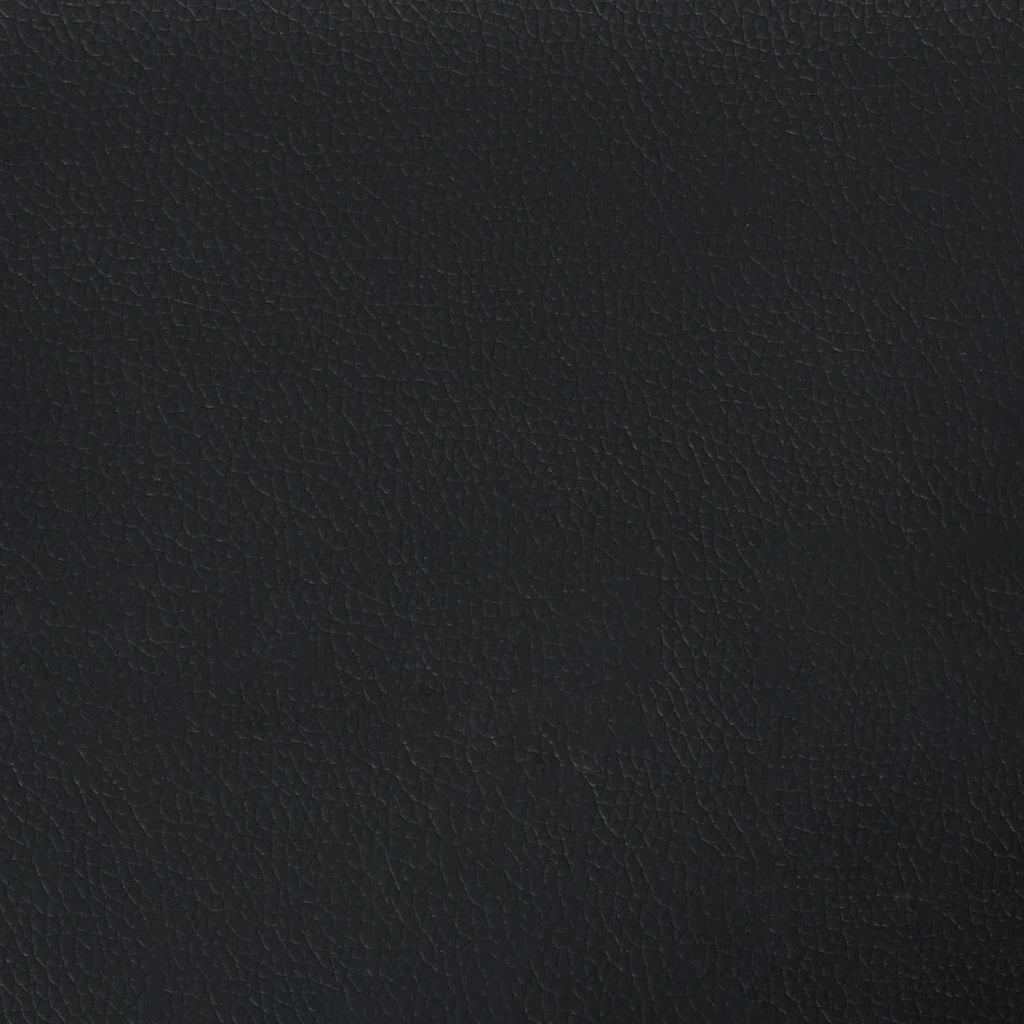 Divano a 2 Posti-Sofa 2 Posti nero 140 cm in similpelle 853596