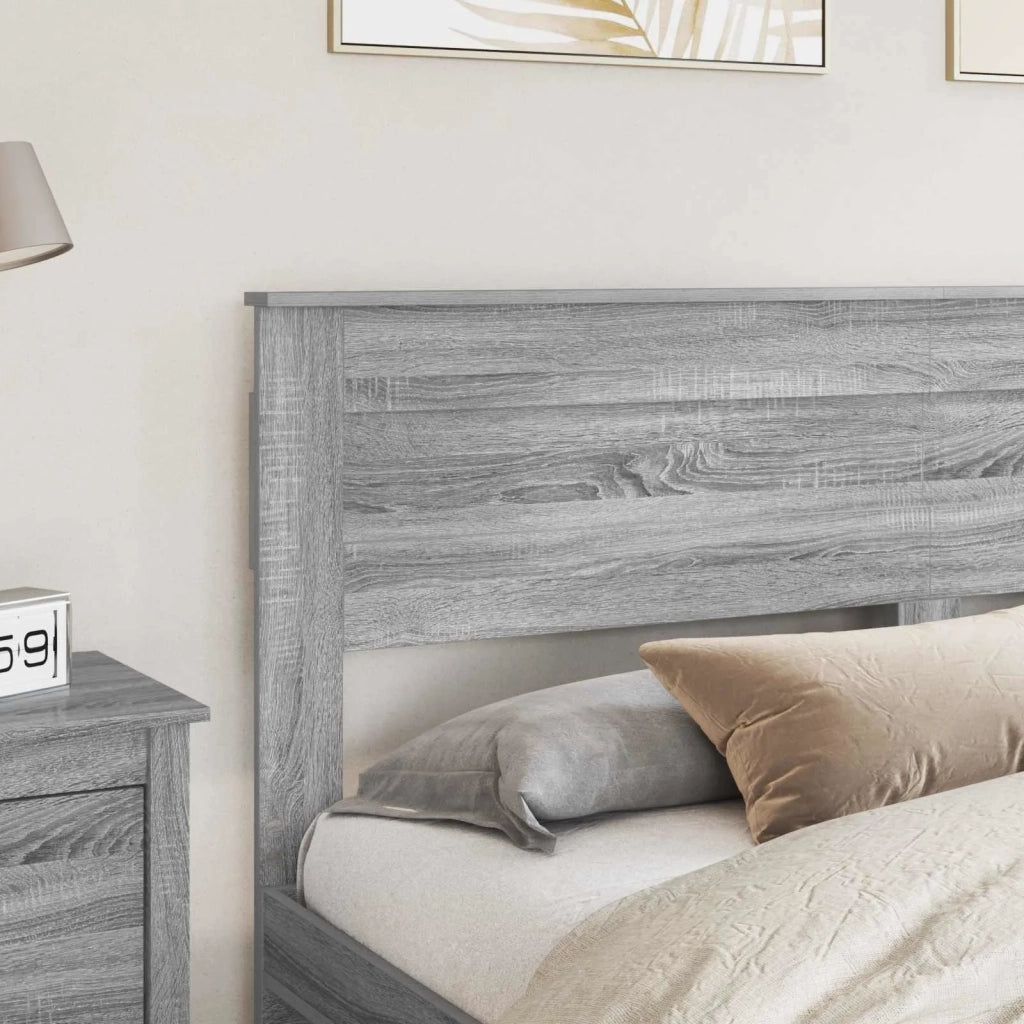 Testiera | Testata Grigio Sonoma Legno multistrato