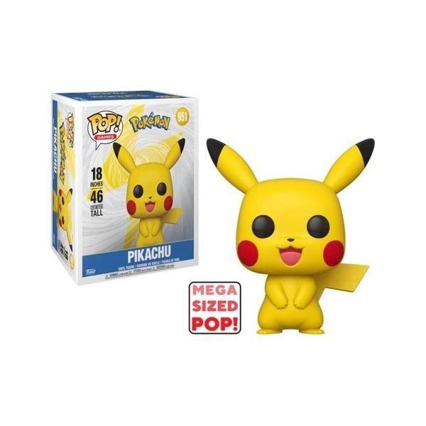 Funko 74231 pop games pokémon pikachu mega size 951