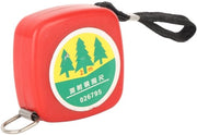 Misuratore Flexibile in Acciaio da 2 Metri - Diametro del Manico - Misurazione della Circonferenza - Utilizzo per Giardino e Selvicoltura - Facile da Utilizzare - Sostenibile - Misuratore per Alberi