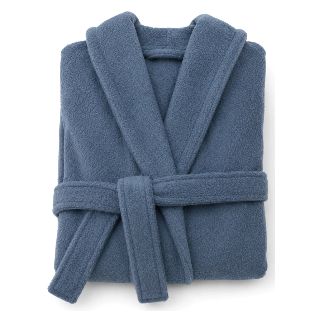 Satoka, Accappatoio 100% Cotone con Cappuccio, blu Fiordaliso