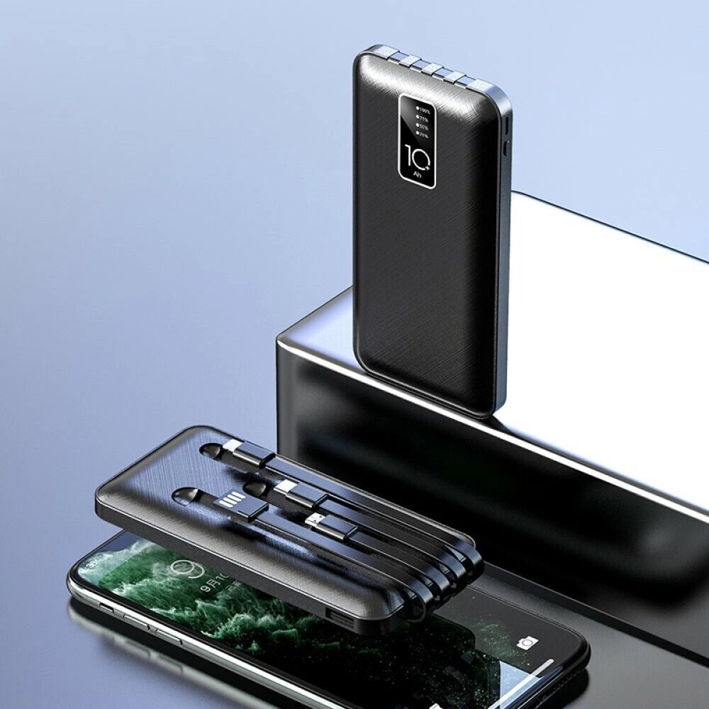 BATTERIA ESTERNA POWER BANK 20000 mAh 5V 2A USB Type-C per iPhone