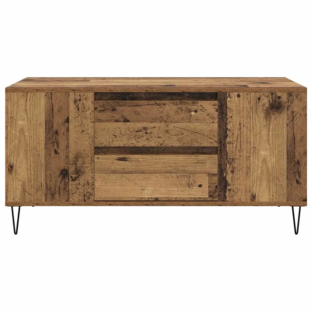 Tavolino da Salotto-Tavolino da soggiorno-Tavolo Legno vecchio 102 x 44,5 x 50 cm 416569