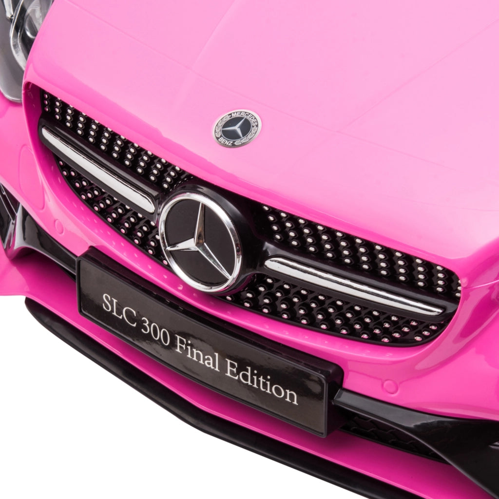 Auto Bambini Mercedes SLC 300 Elettrica 12V ¨C Zephmum ¨C Rosa con Telecomando