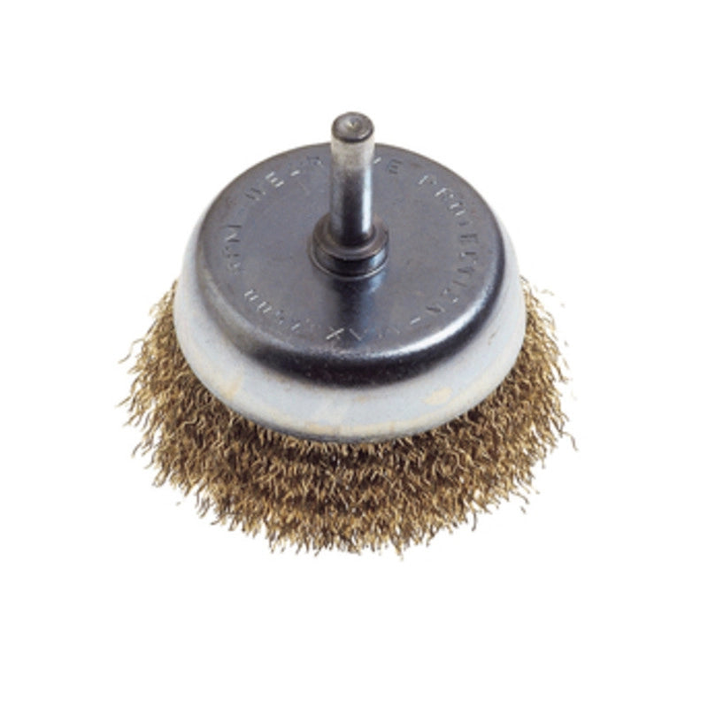 POGGI 495.00 SPAZZOLA A TAZZA OTTONE G6 D 50 MM