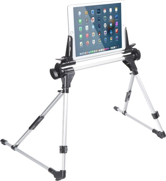 Supporto Portatile per Tablet e Telefoni Cellulari - Altopiano Portatile e Ripiegabile per Casa e Viaggio