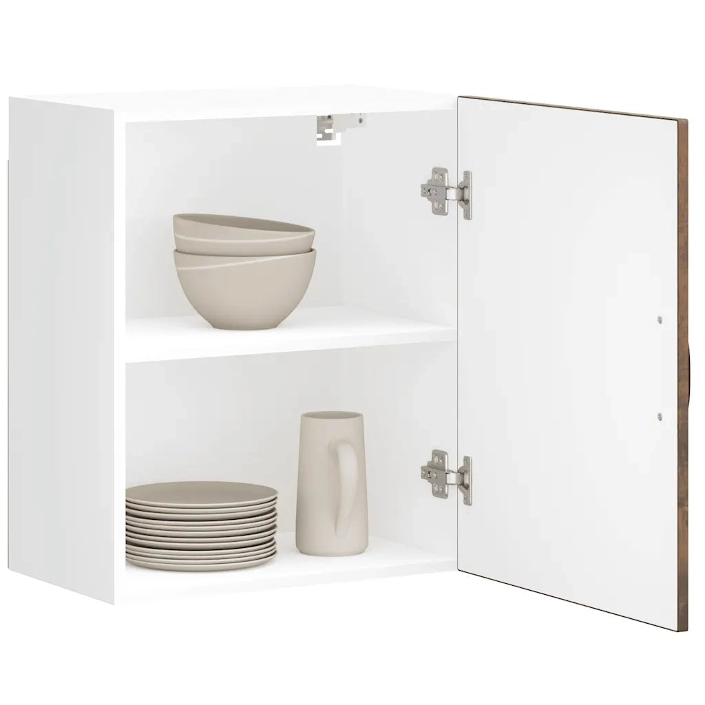 Pensile da Cucina-Mobile Cucina da Parete Lucca Rovere Fumo in Legno Multistrato 653511
