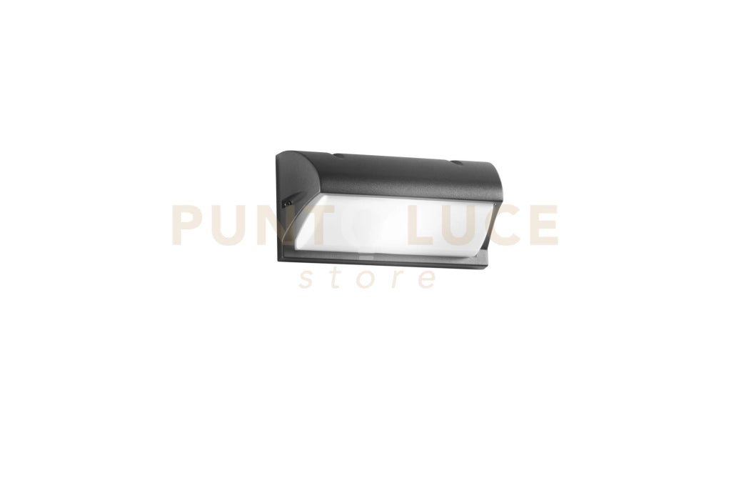 APPLIQUE BIEMISSIONE ATLANTA ANTRACITE 1 LUCE ATTACCO E27 IP54 25,5X11,5X12,5CM