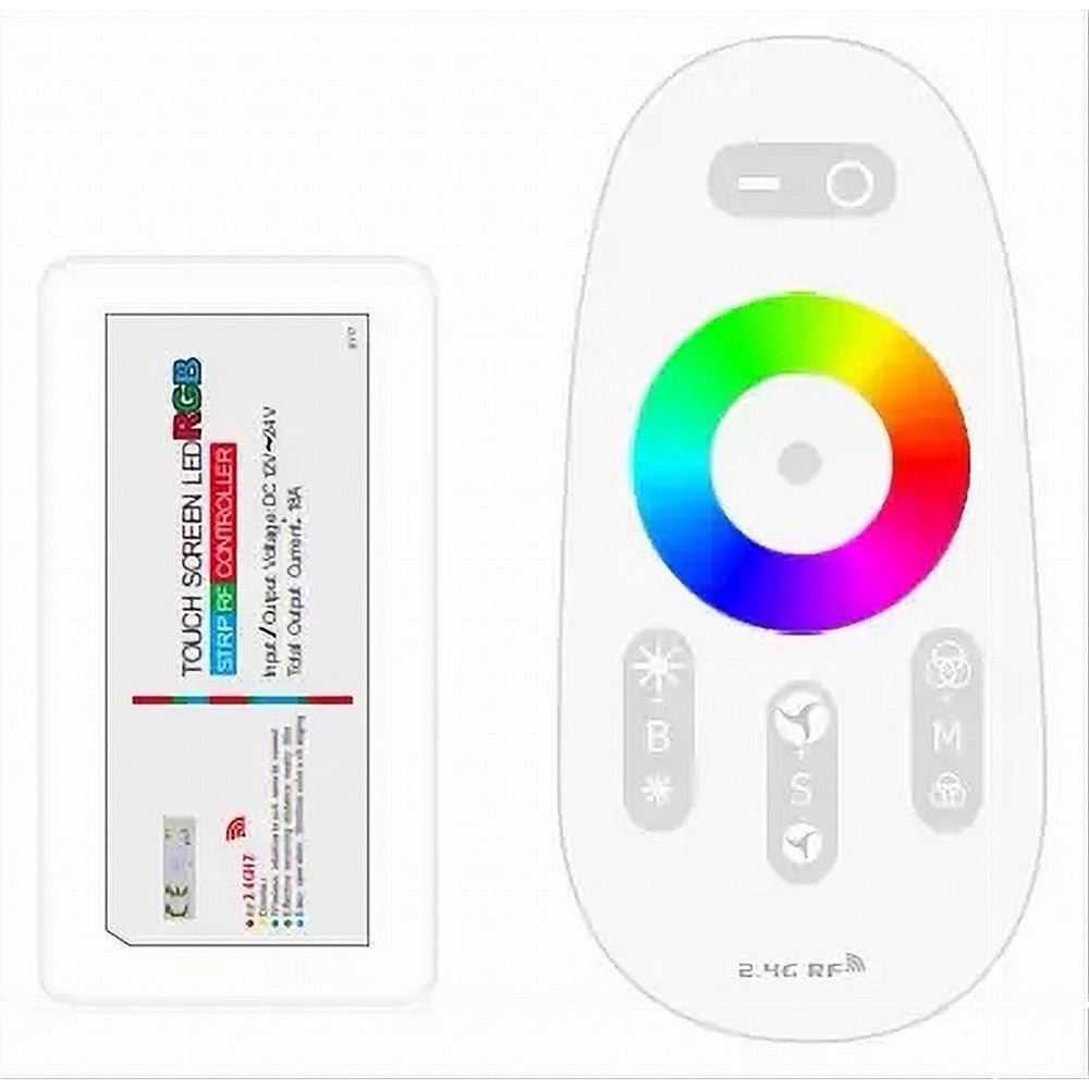 Trade Shop - Telecomando 2.4g Touch Screen Controller Illuminazione Striscia Led Rgb Ap1201 -