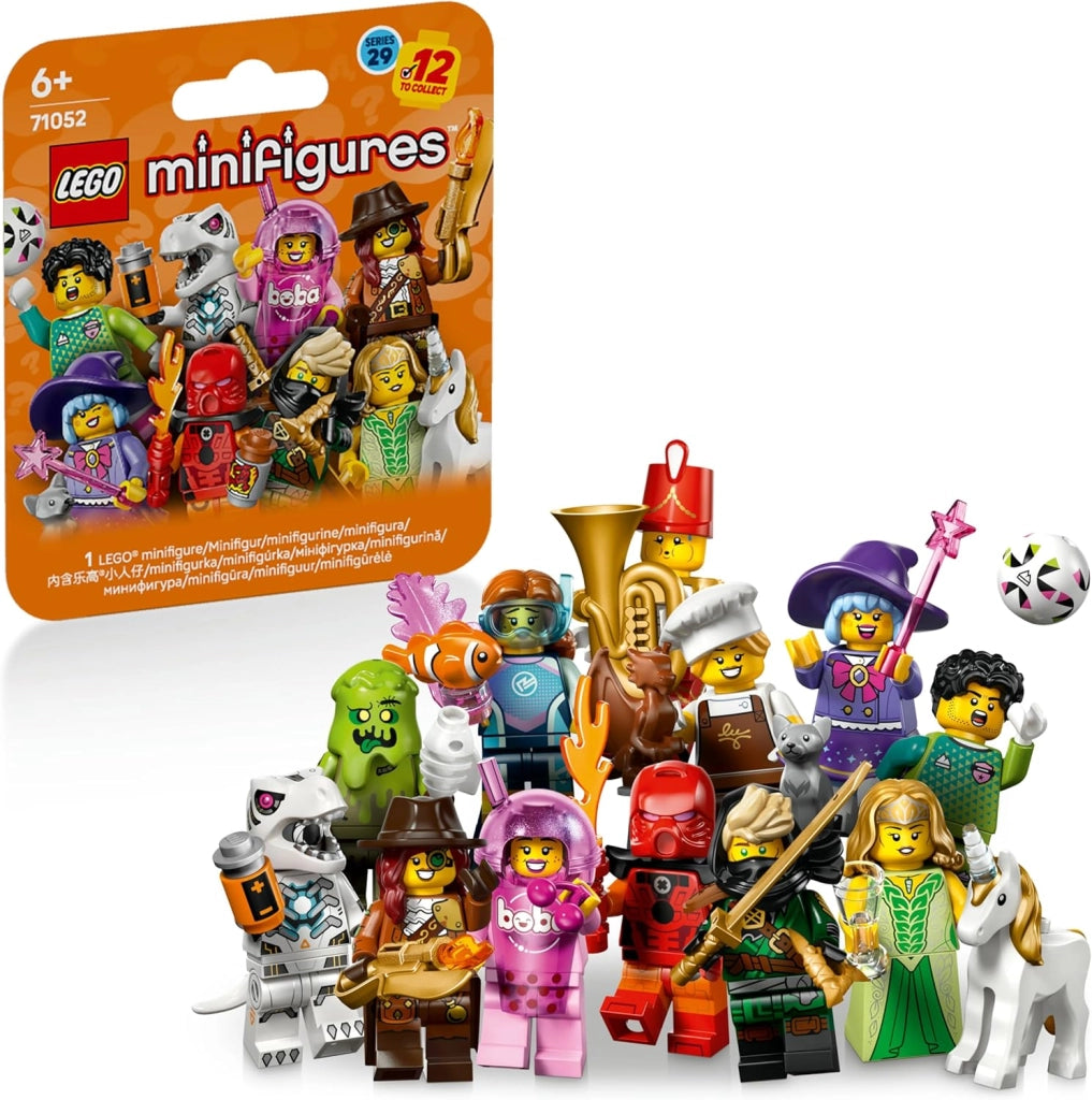 LEGO Minifigures Serie 29 - Scatola a Sorpresa - Giocattolo con 1 di 12 Personaggi da Collezione tra cui: Portiere di Ca