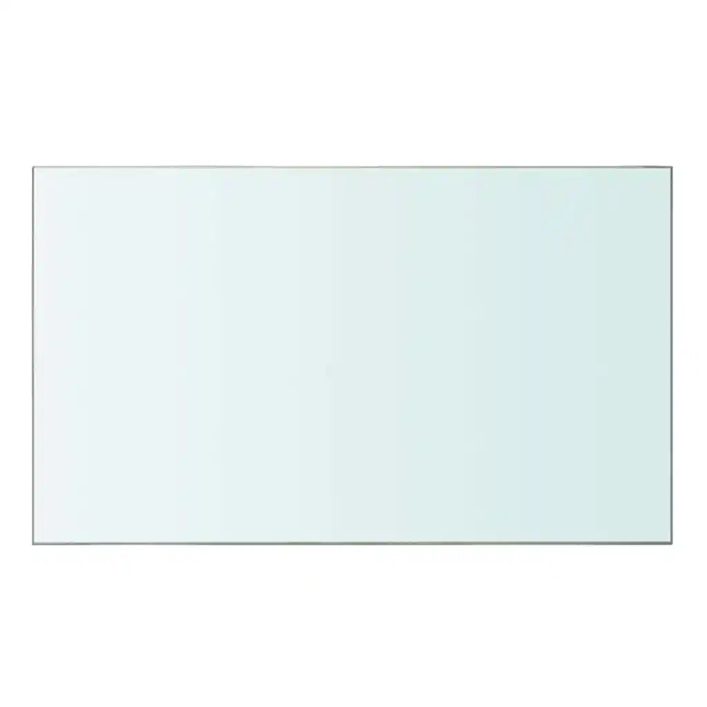 Mensole in Vetro Trasparente 2 pz 50x30 cm 3051561