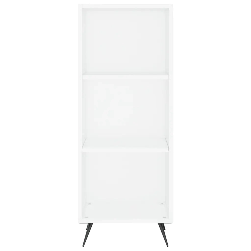 Credenza Bianca 34,5x34x180 cm in Legno Multistrato 3200297
