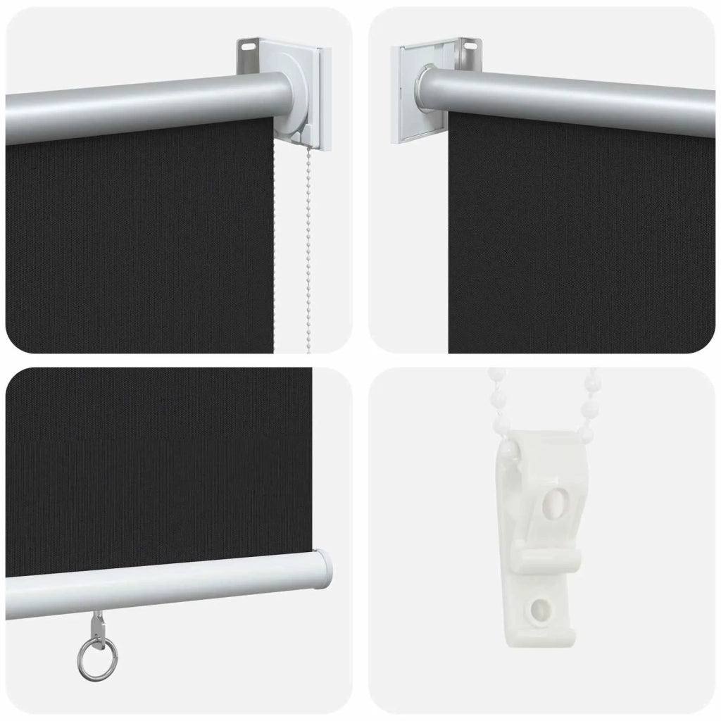 Voletta a rullo | Tenda a rullo con protezione UV Antracite 140 x 140 cm