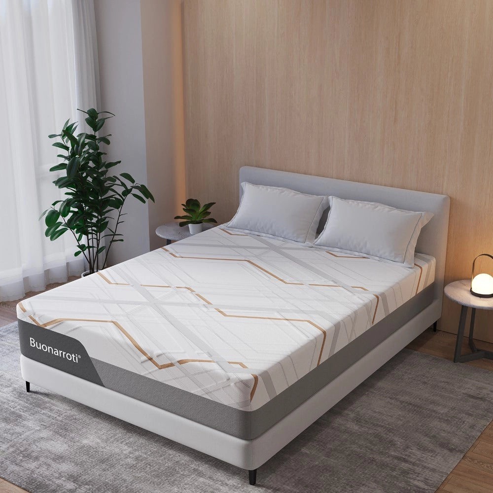 Materasso matrimoniale Corvo con Memory Foam, sfoderabile molle insacchettate 160x190x30 cm