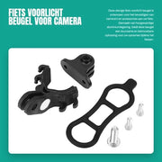 Supporto per bicicletta in alluminio leggero - Montaggio per telecamera - Adatto per stantuffo di bicicletta - Materiale duraturo - Caratteristiche tecniche: 

- Materiale: alluminio leggero
- Dimensioni: 
- Peso: 
- Modello: 
- Codice prodotto: