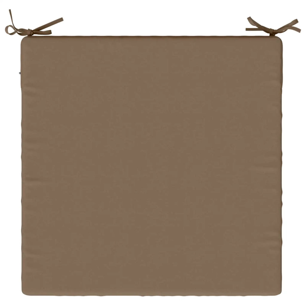Cuscino per Sedia in Unico Pezzo SOEST 100% Poliestere Tortora 944705