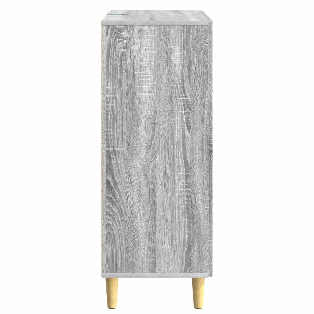 Credenza Sonoma grigio 66 x 34,5 x 90 cm Legno ingegnerizzato 895101