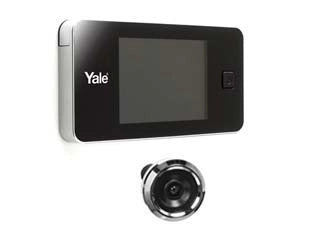 SPIONCINO ELETTRONICO YALE STANDARD ARGENTO  finitura argento (4505001432006011)    YALE