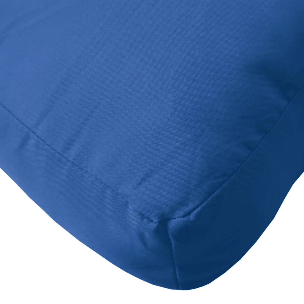 Cuscini per Pallet 3 pz Blu in Tessuto 360954