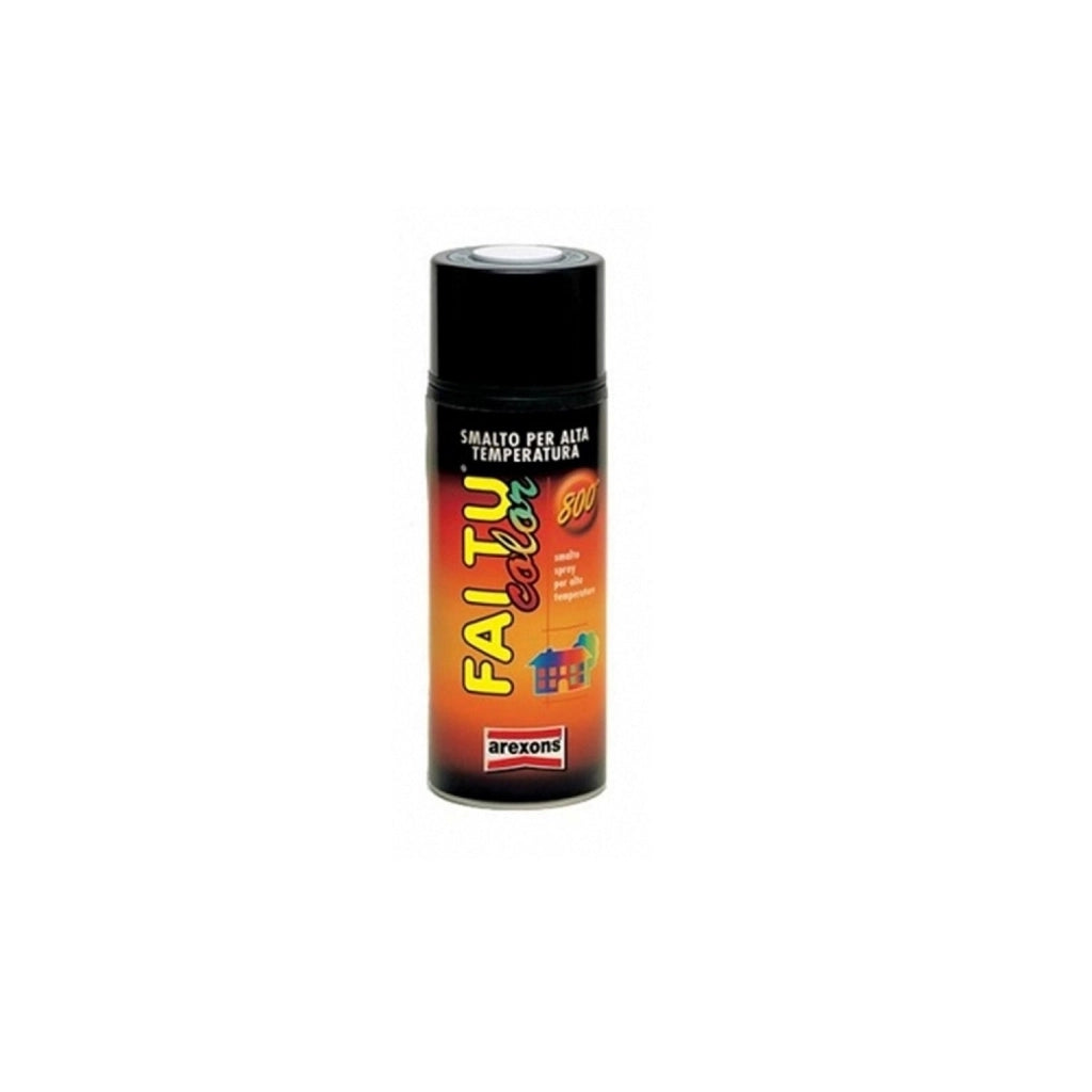 Vernice spray nero arexons alta temperatura 400ml smato speciale alta copertura