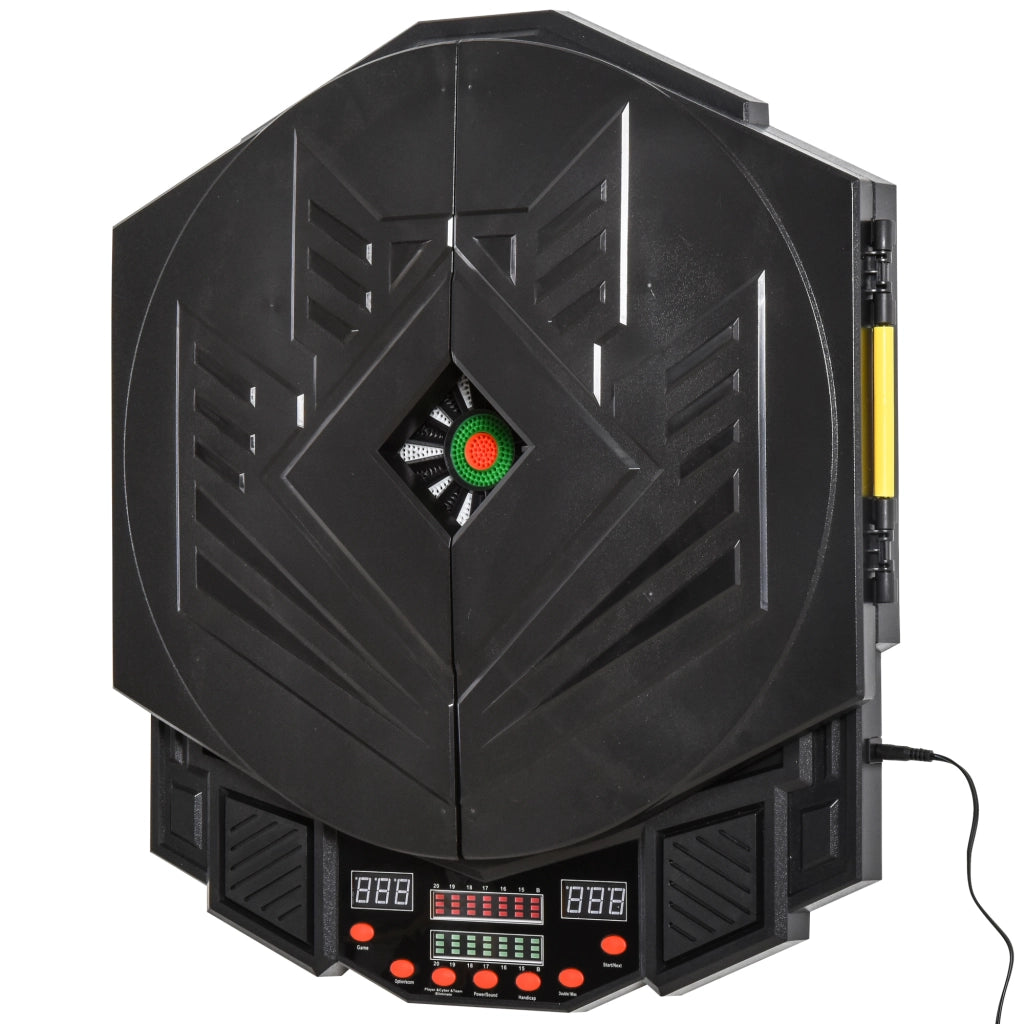 Bersaglio da Dardo Elettronico ¨C Minimal ¨C LED, 12 Dardi, 27 Giochi