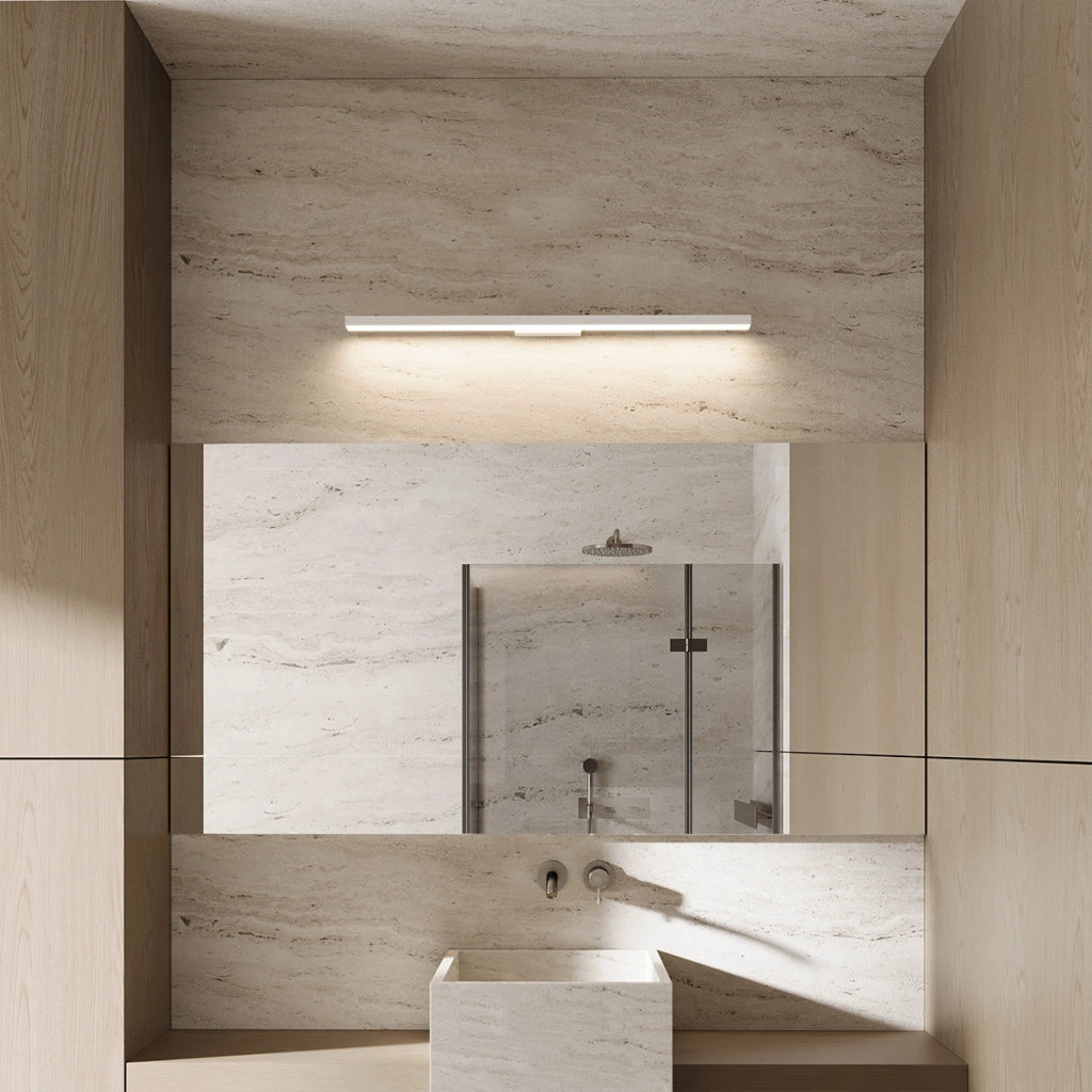 Applique bagno specchio bianca 66,5cm LED 20W CCT