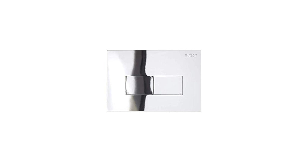 PLACCA DI COMANDO ECO LINEA DOPPIO TASTO  CROMATA     PUCCI