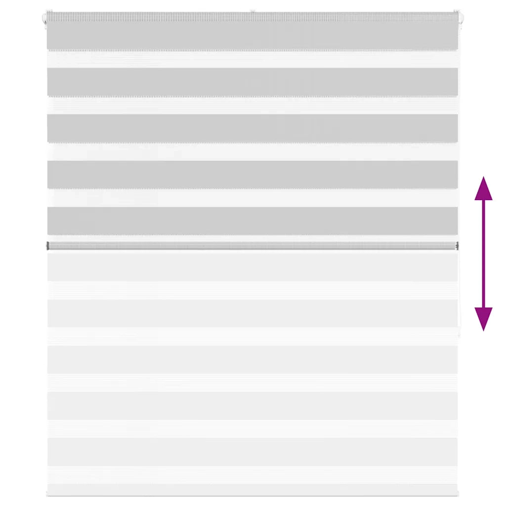 Tenda a Rullo Zebra-Tenda avvolgibile Larghezza Tessuto 115,9 cm Poliestere 634116