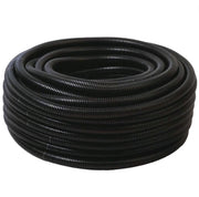 Tubo corrugato guaina cavi elettrici pieghevole pvc autoestinguente nero *** diametro 32 millimetri, lunghezza metri ...
